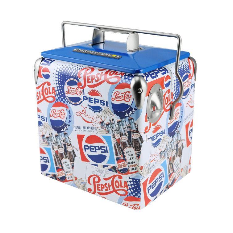 Metal sales pepsi cooler